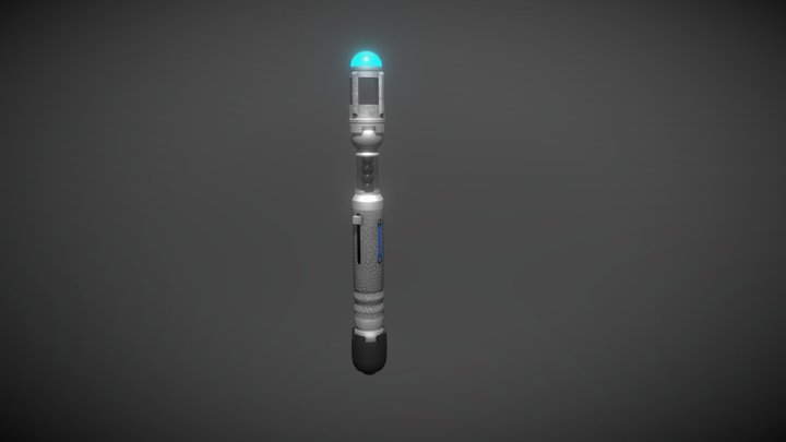 Dr. Who - Sonic screwdriver 3D Model