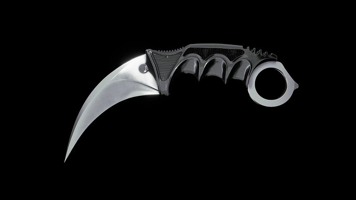 Kerambit (Karambit) CS:GO 3D Model