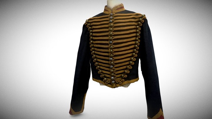 Veste de Hussard Français 3D Model
