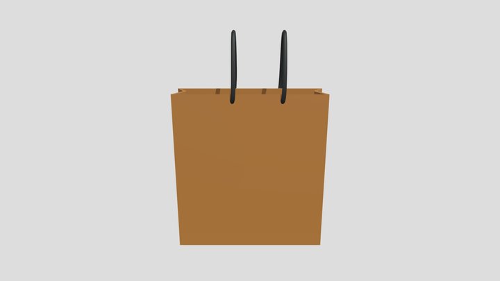 Shopping Bag 3D Model