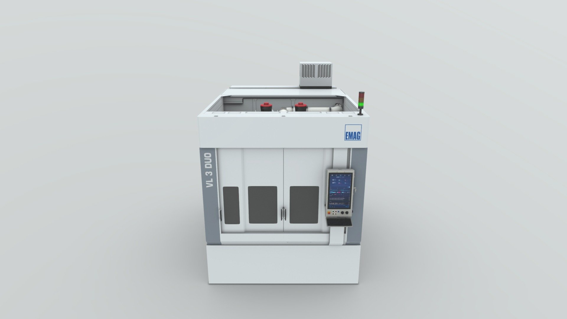 VL 3 DUO – Multi-Spindle Machine - 3D Model By Emag [b897ed0] - Sketchfab