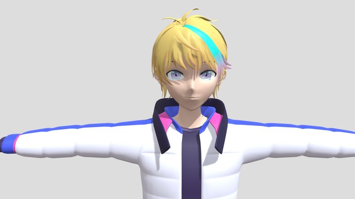 にじさんじ - Rai Galilei 3D Model