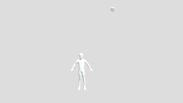 low poly stylised mesh 3D Model