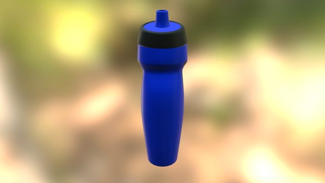Modeling With Reference Flaske Textured 3D Model