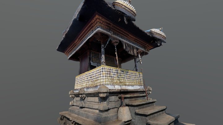 Palinggih Gaduh Pakan Lanang 3D Model