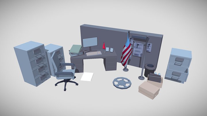 The Office 3D Model