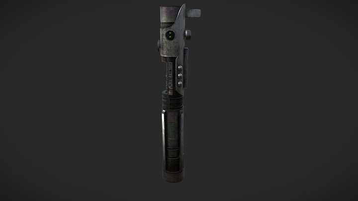 Starkiller Lightsaber 3D Model