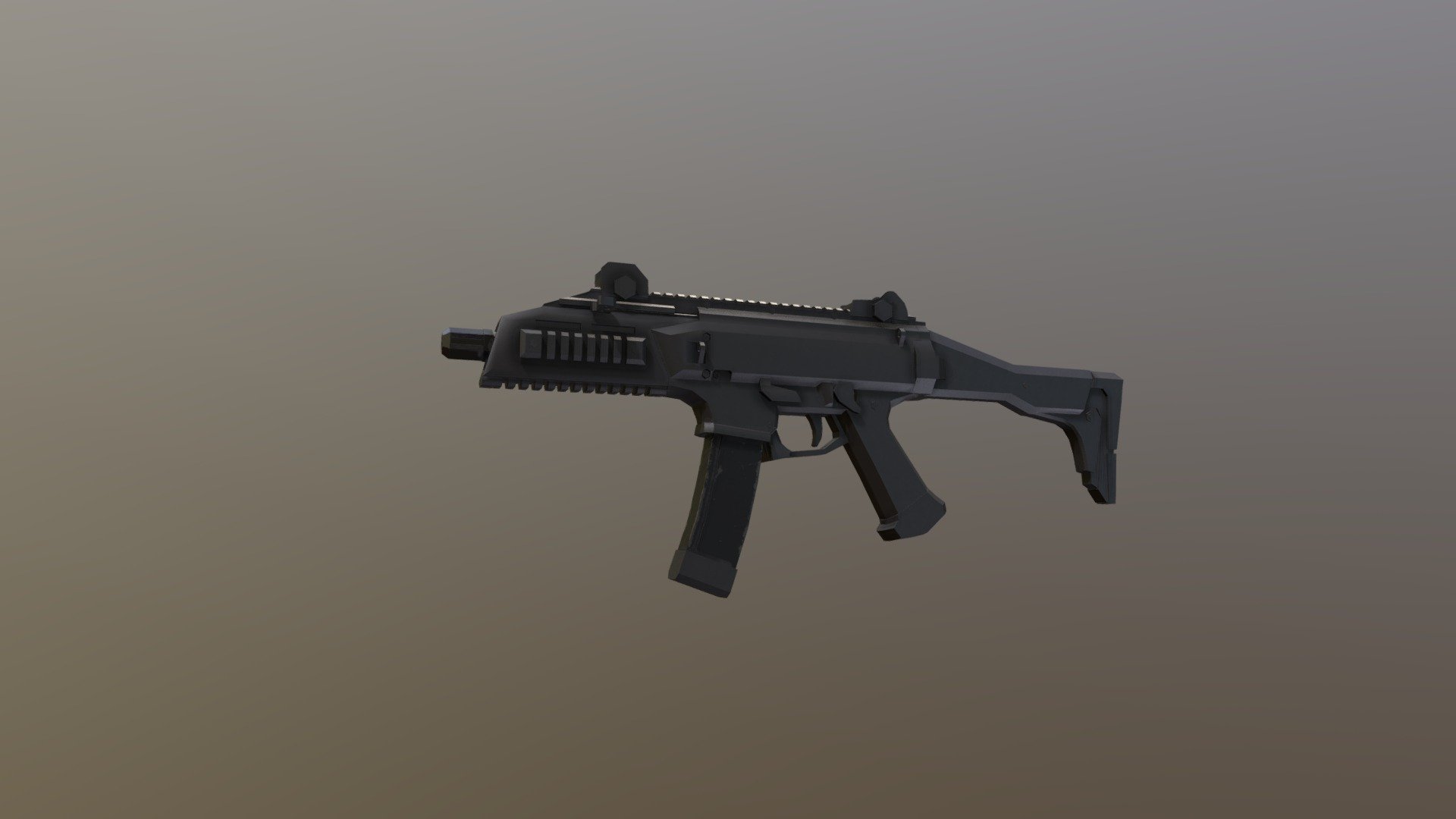 Game Ready Sig Sauer SubmachineGun 4K Textures - Download Free 3D model ...