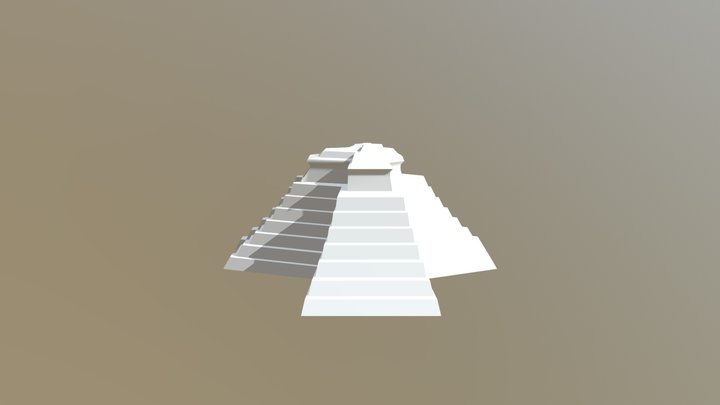 Ziggurat (1) 3D Model