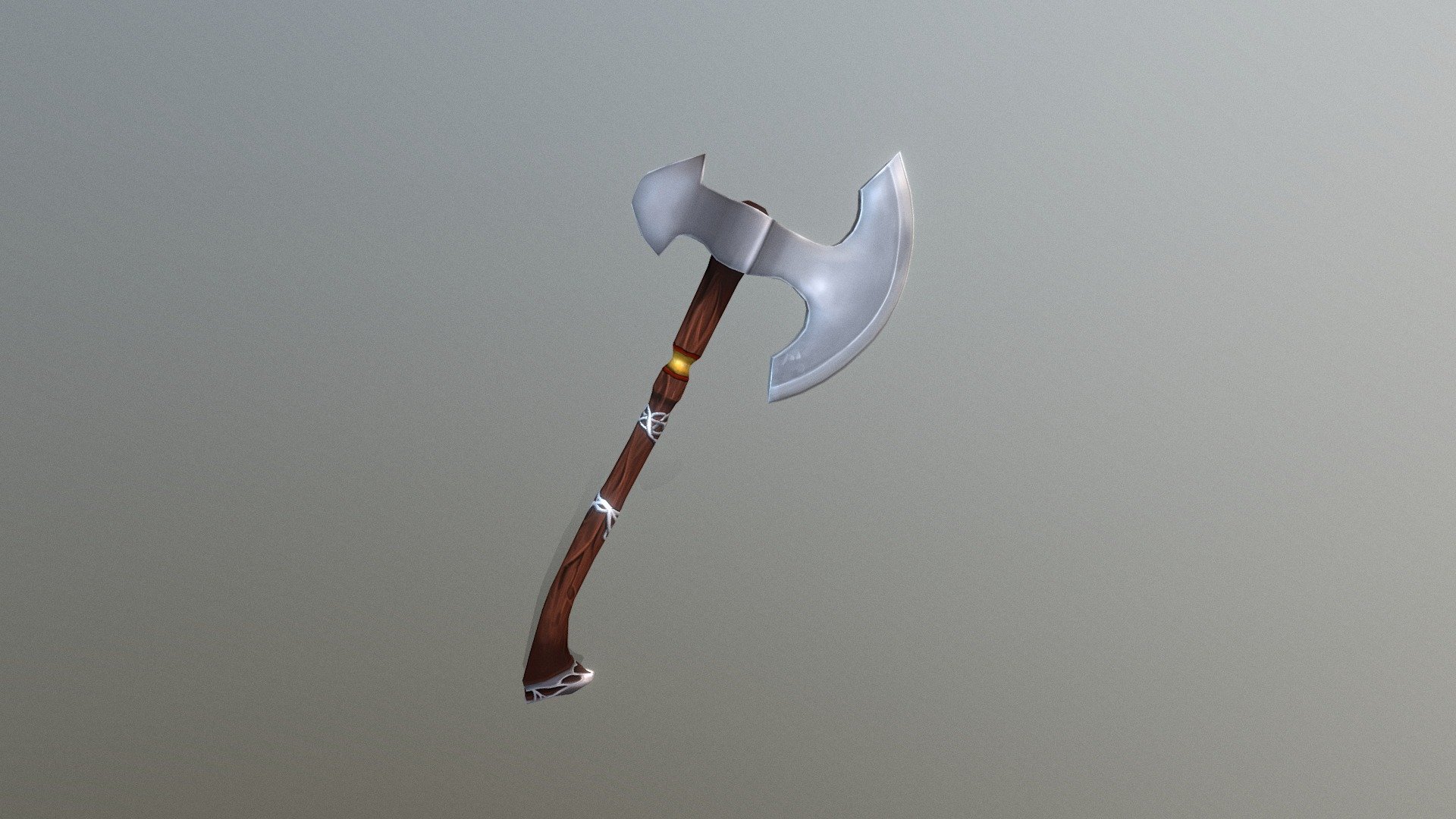 Handpainted Axe - 3D model by chema.esteo3d [b89de97] - Sketchfab