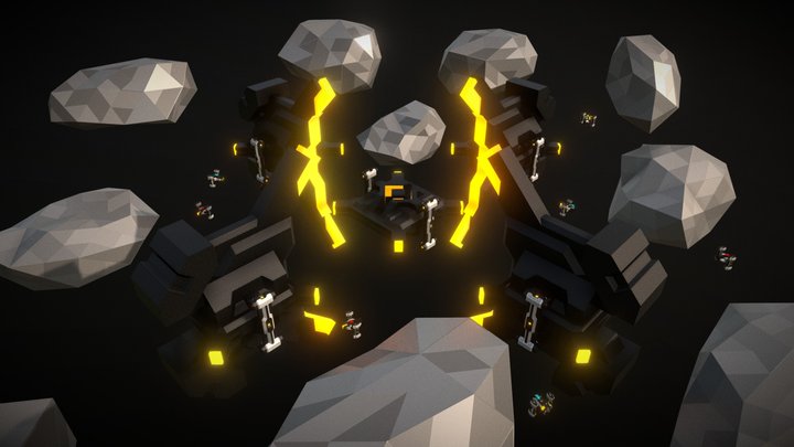 Constructor - Space Station 3D Model