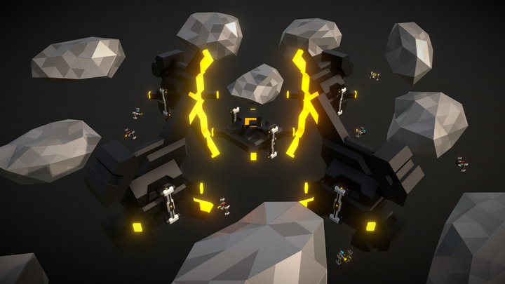 Constructor - Space Station 3D Model