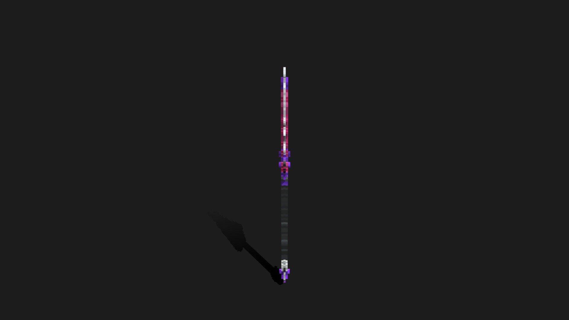 Minecraft - Dark Spear - 3D model by samus2002 [b89f126] - Sketchfab