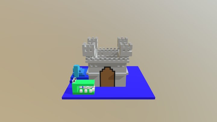 Castle 3D Model