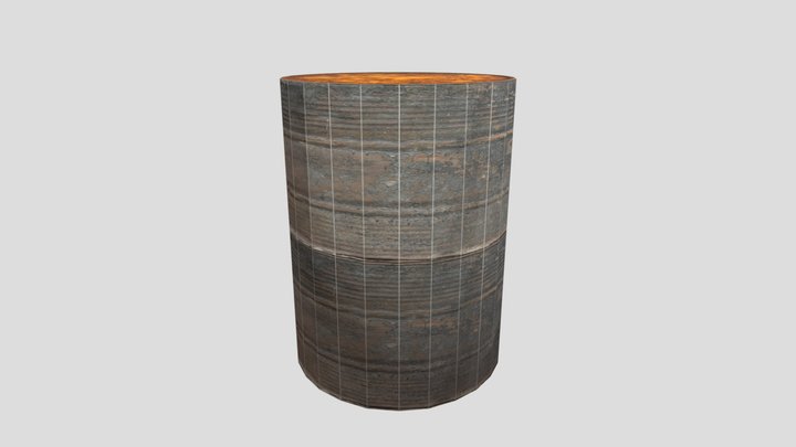 Barrel 3D Model
