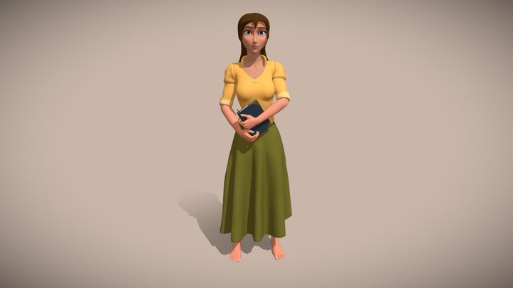Jane Porter 3D Model