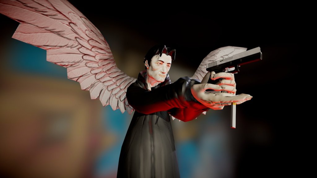 L'Angel Zofiel - 3D model by StriderSpinel [b8a1981] - Sketchfab