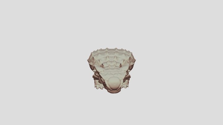 Andy the Anklosaurus_cartoon 3D printable Mini 3D Model