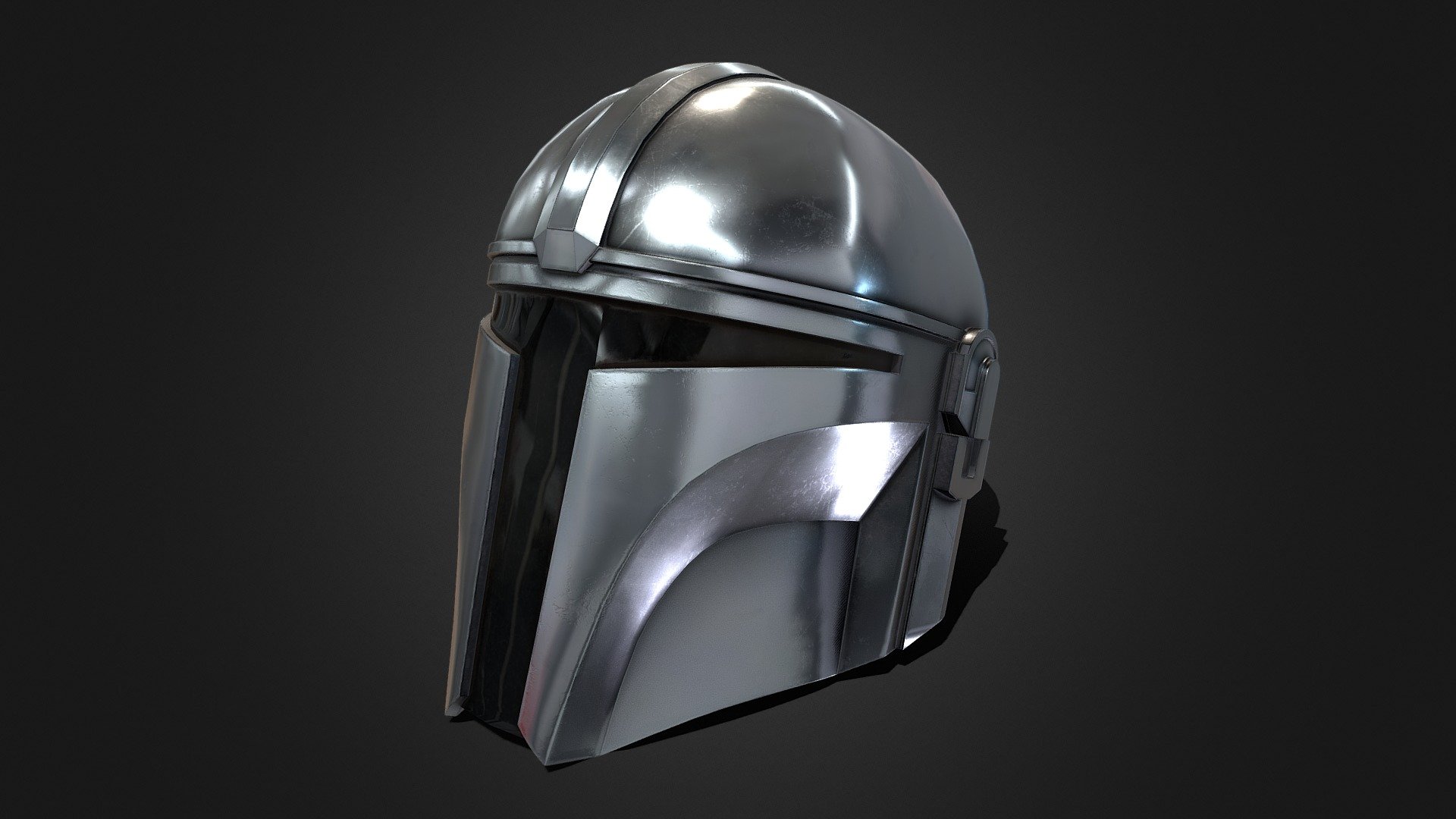 The Mandalorian - Din Djarin's Helmet - Buy Royalty Free 3D model by ...