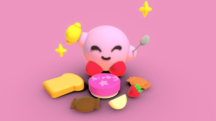 Surprise for Kirby – Kostenloses 3D-Modell STL