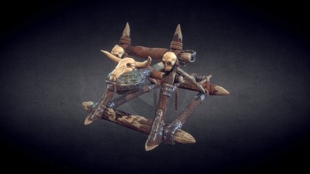 The Dwarves - Orcish Catapult 3D Model