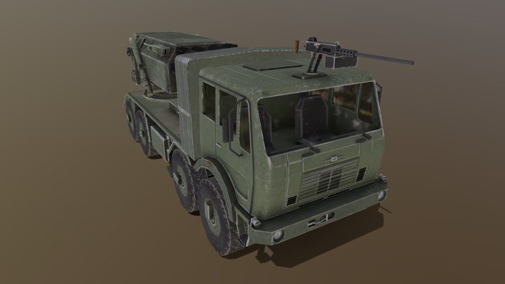 M-87 Orkan (Yugoslavia) – Gratis 3D-model STL