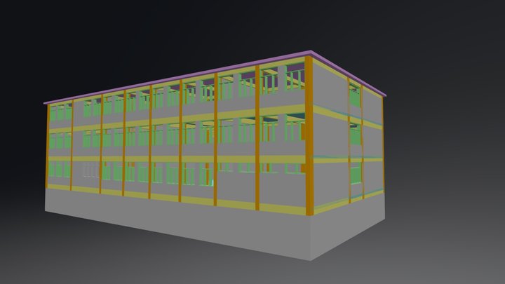 Turkish School As-built 3D Model