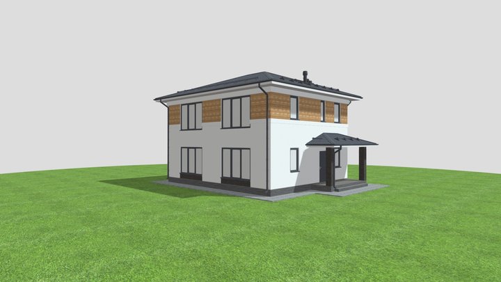 Дом в Опалихе 3D Model