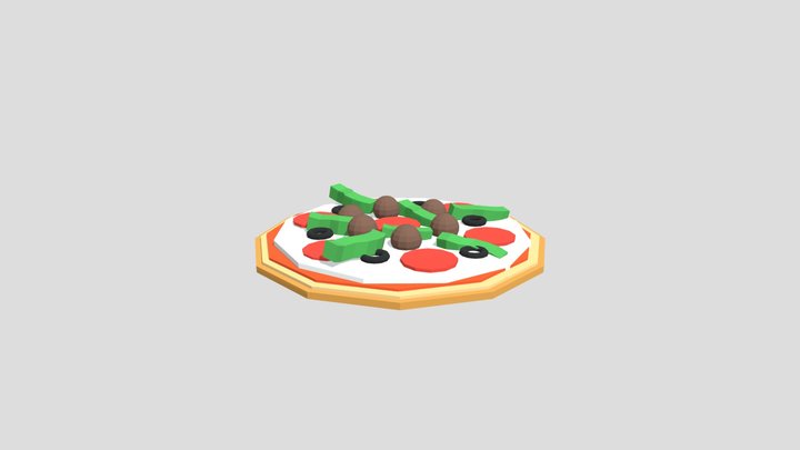 Pizza%3A0 3D Model