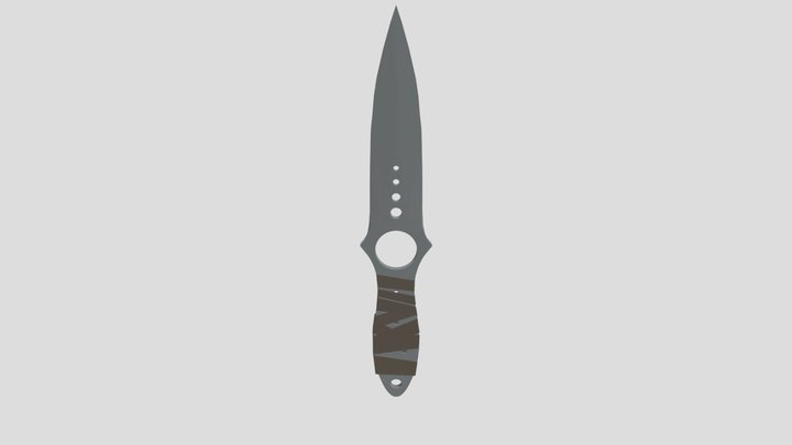 Skeleton Knife1 3D Model