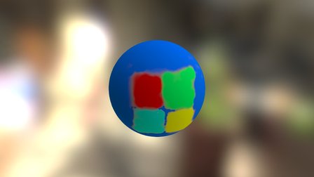Windows Vista Logo 3D Model