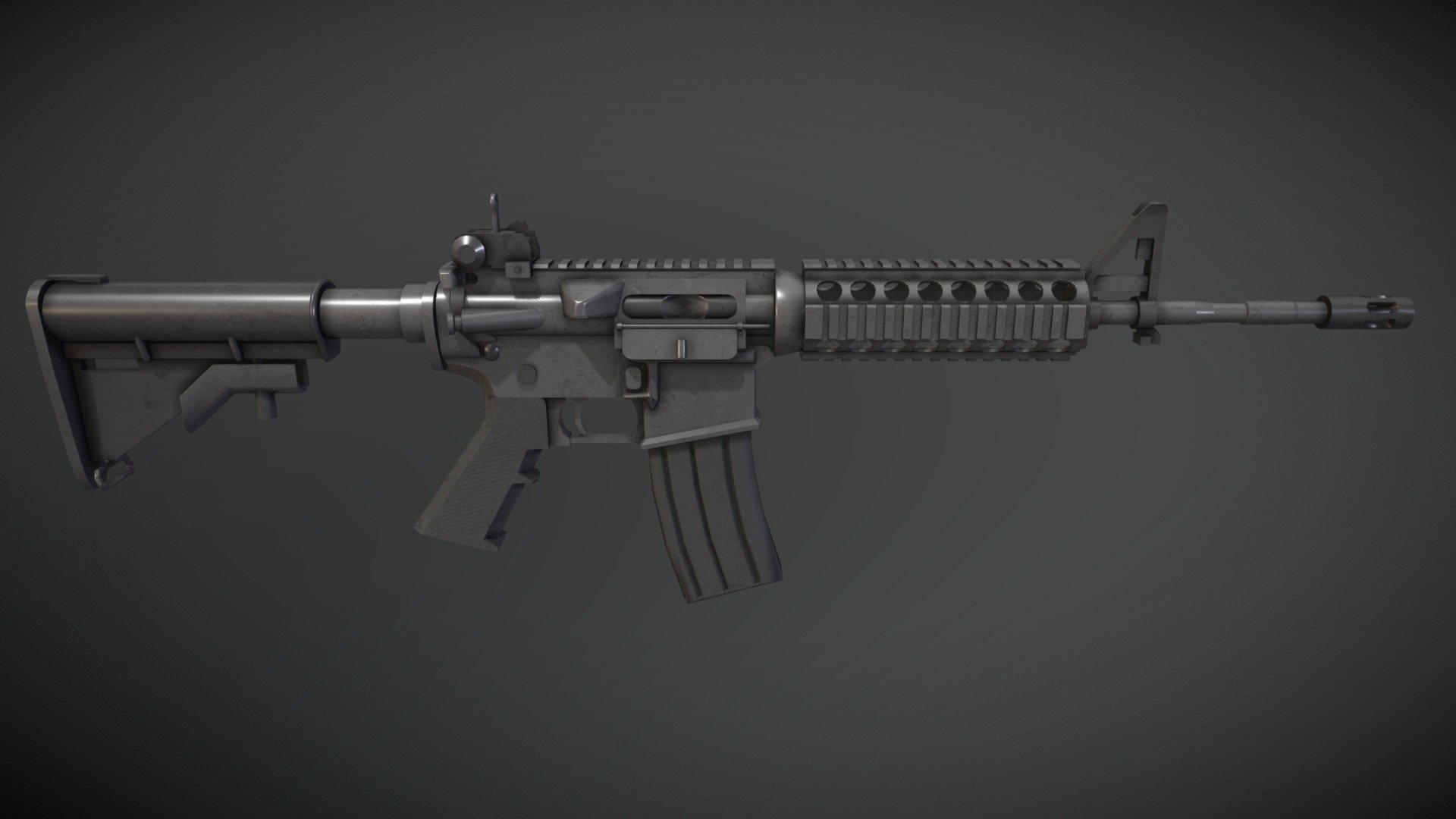 M4 - 3D model by TessaraOxygen (@19vladis97) [b8a60f2] - Sketchfab