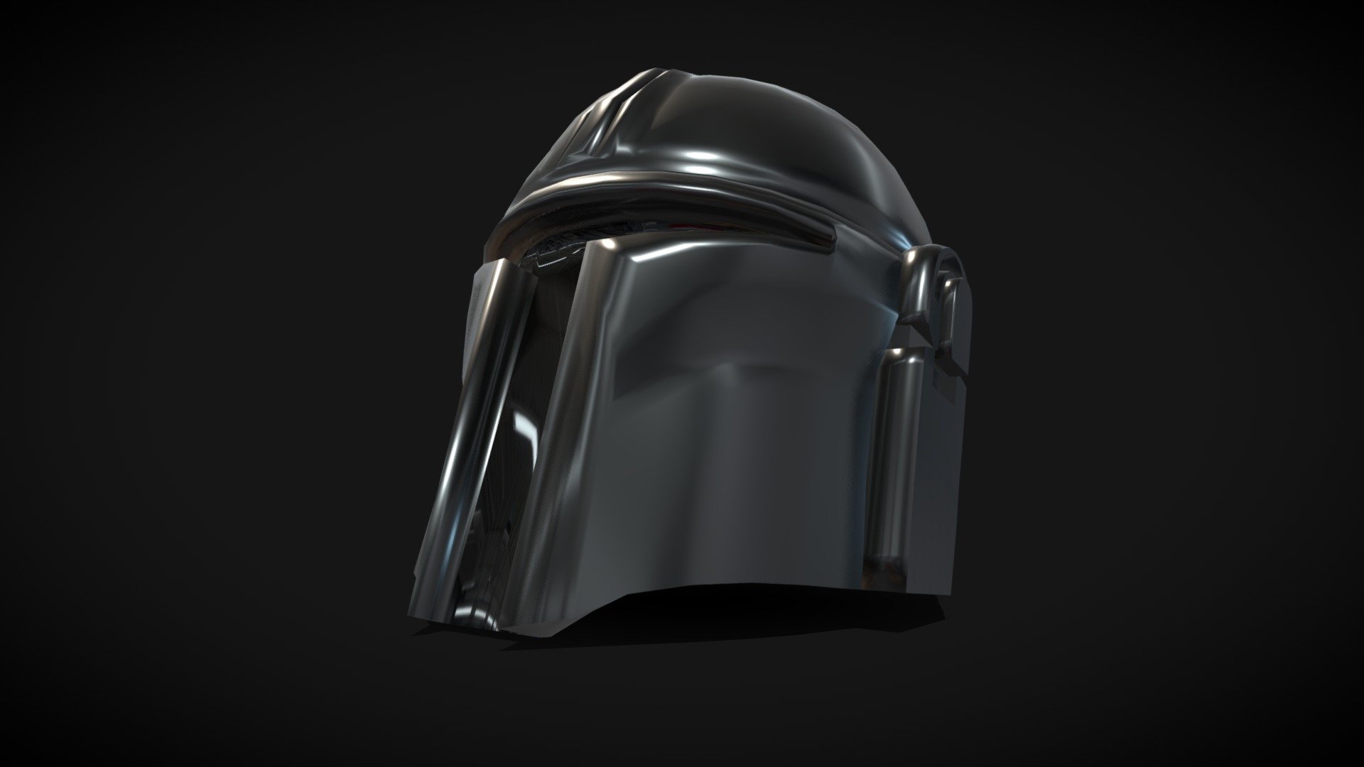 The Mandalorian's Helmet - Download Free 3D model by TheCurc [b8a6b2f ...