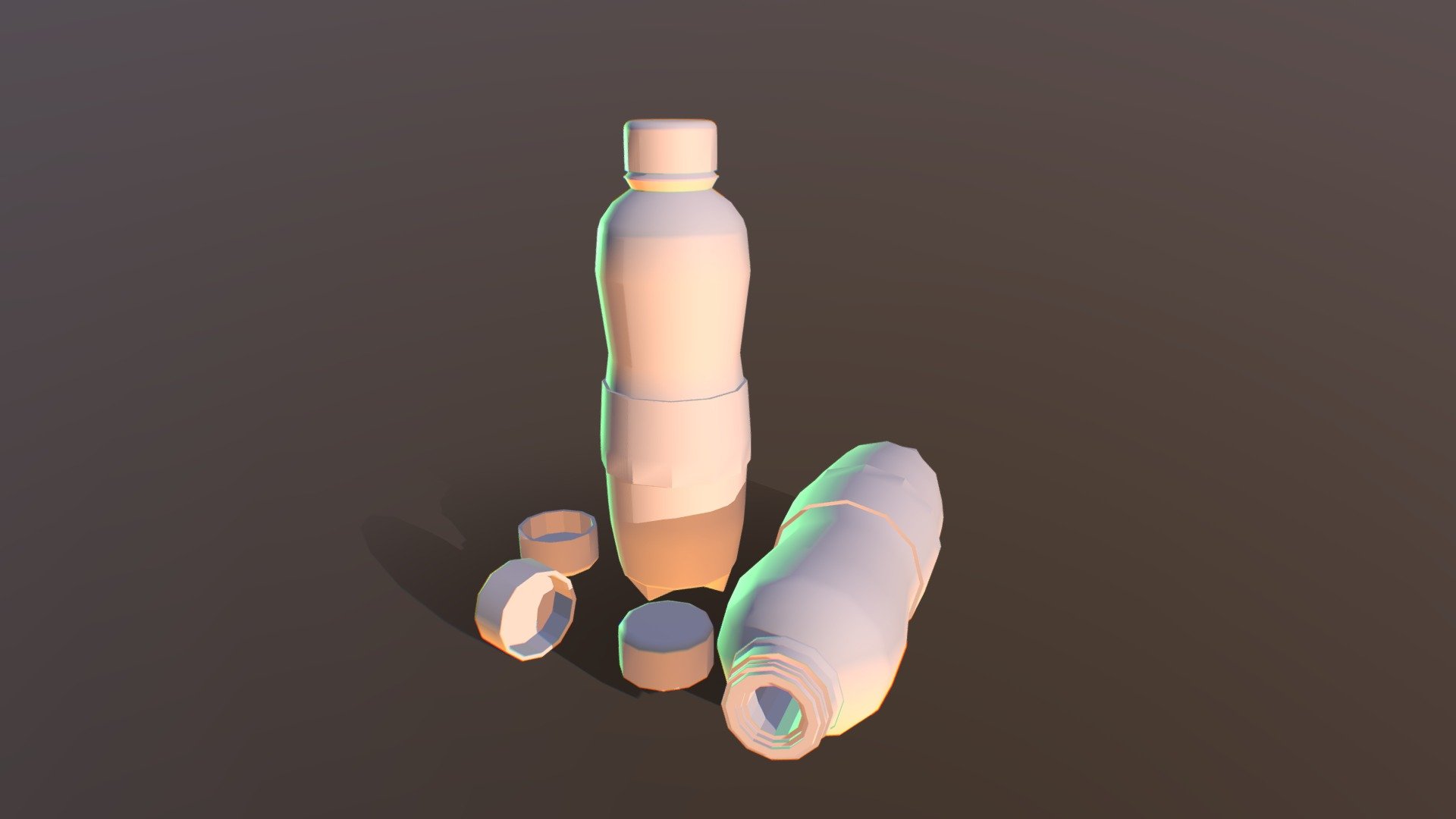 Desk item #2 Bottle model showcase