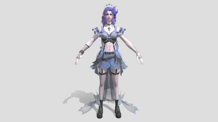 Phantasia Siren Set Skin - PUBG MOBILE