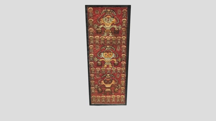 Mayan Tapestry 3D Model