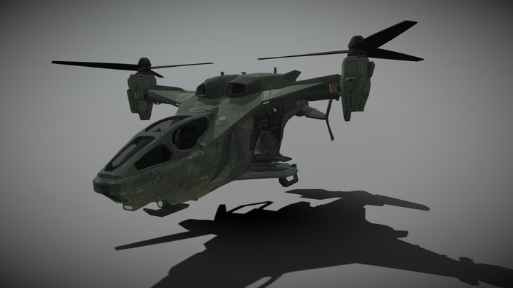UH-144 Falcon 3D Model