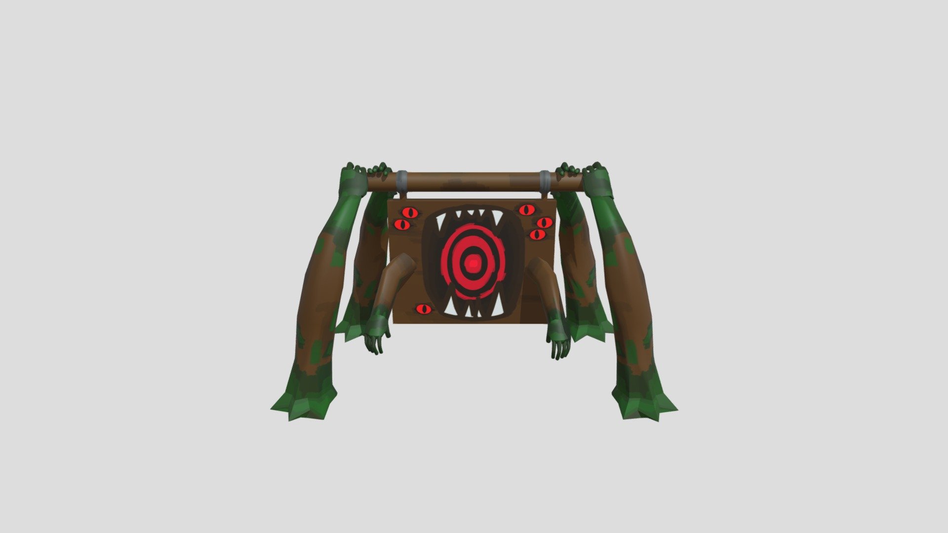 Monster Target - 3D model by EGG (@EGG_glu) [b8aa3dd] - Sketchfab