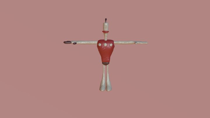 Klaymen 3D Model