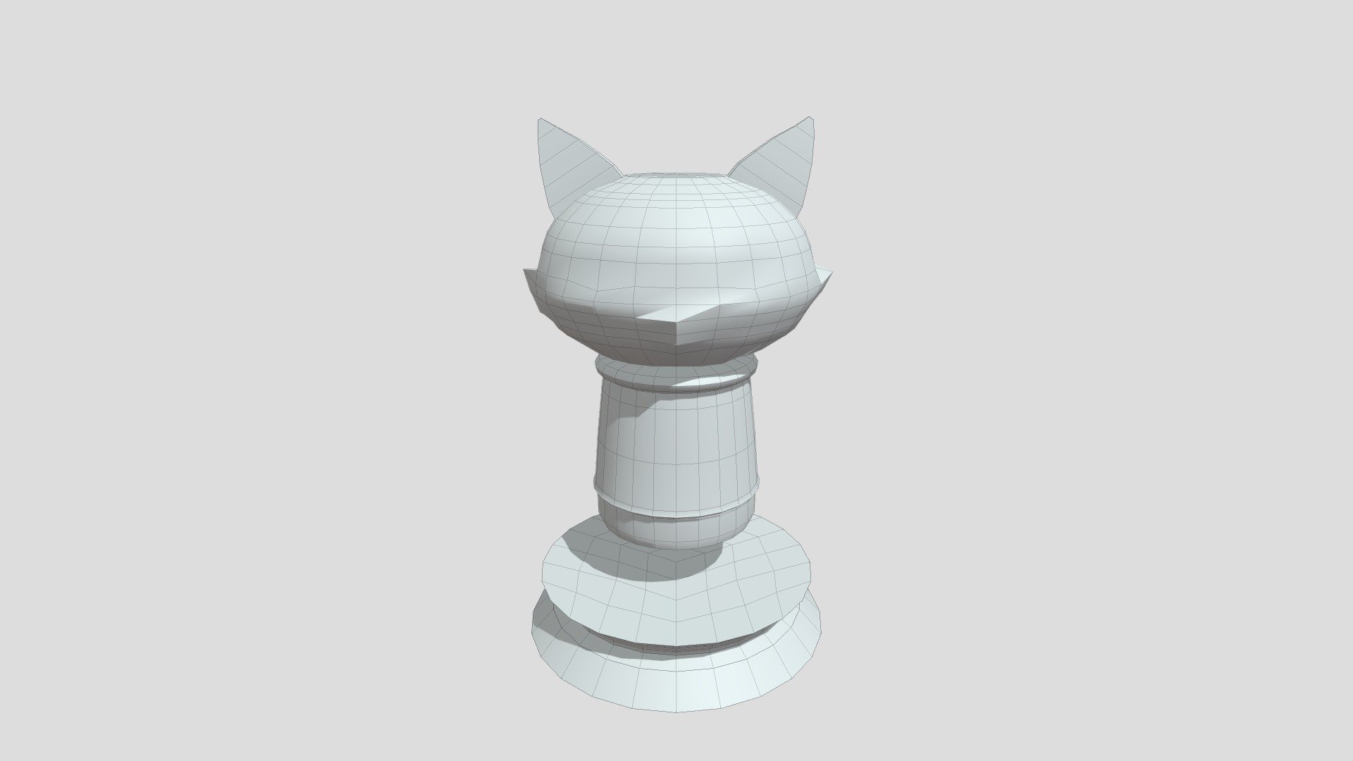 Very rough cat — Sketchfab embed 3D viewer