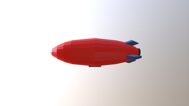 Airship Model 3D Model