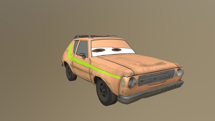 Rod Redline Undercover Cars 2 wii game 3D Model