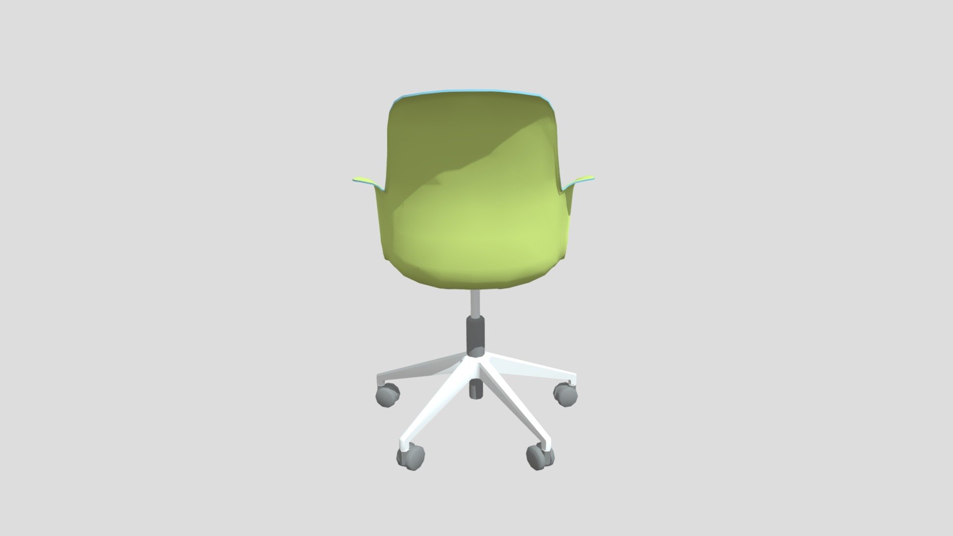Ahmanson Lab Steelcase Green Chair