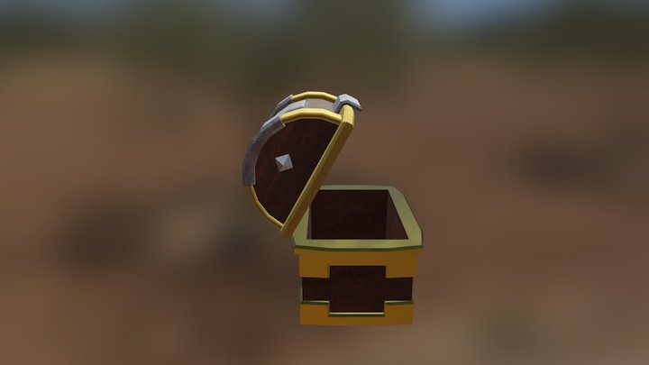 Textura Cofre 3D Model