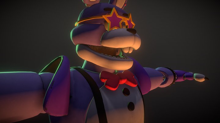 Glamrock bonnie 3D Model