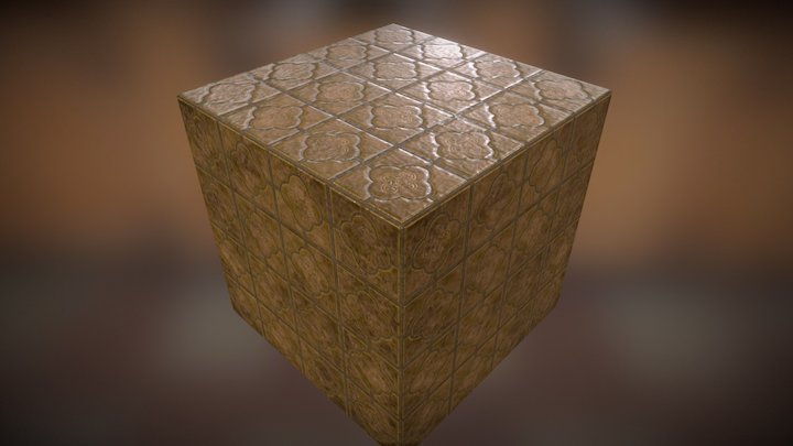 Bathroom Floor Finished 3D Model