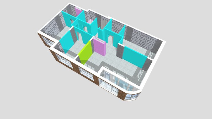 Перегородки 3D Model