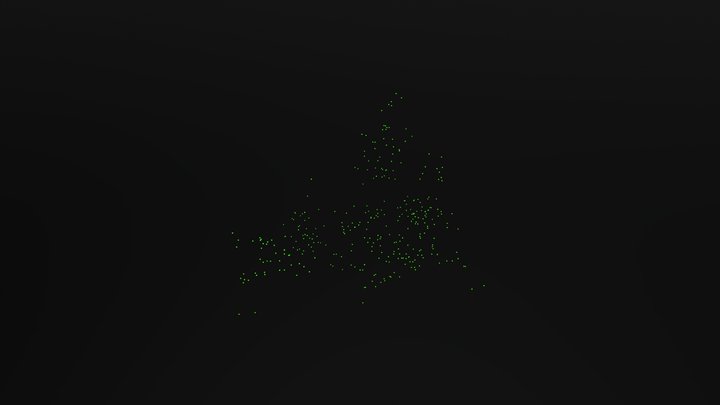 VR Scaled Elite Dangerous PmF Map 3D Model