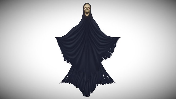 wraith - handpainted- lowpoly 3D Model