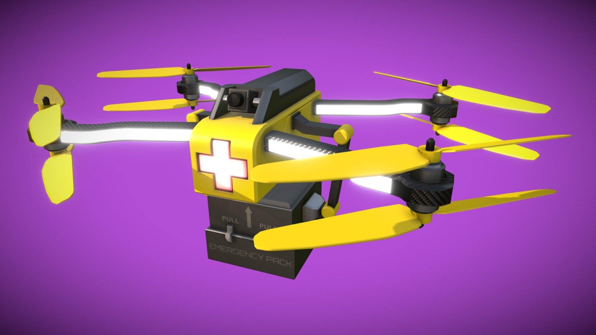 EPDD (Emergency Pack Delivery Drone)